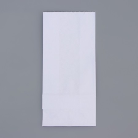Craft package Paper bearing, white, rectangular bottom 8 x 5 x 17 cm-1