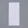 Craft package Paper bearing, white, rectangular bottom 8 x 5 x 17 cm