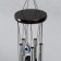 Wind music metal, plastic "from the evil eye" 5 tubes, eyes 60 cm
