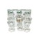 Economic light F4006 WT CL G9, MAX 50W G9, Mirror color