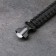 4B1 survival bracelet (paracord, compass, whistle, fire), black