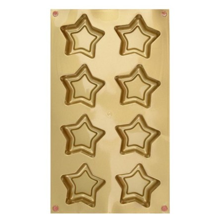 Form for the preparation of stella cakes, silicone-9