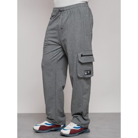 Sports male pants, size 48, gray color-20
