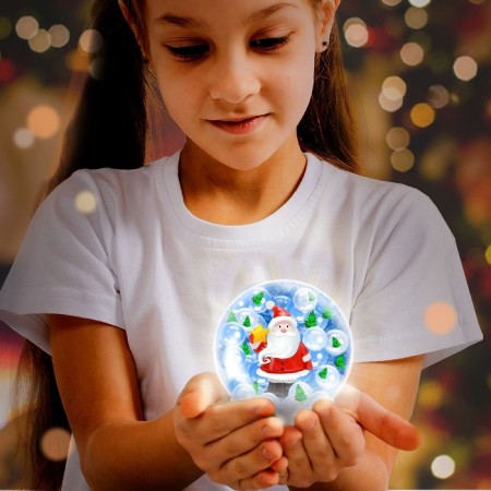Set for creativity "New Year's ball with hydrogel: Santa Claus"-3