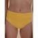 Bathing suit for girls, height 116-122 cm, yellow color