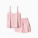 Female pajamas (T -shirt/shorts), pink color, size 46