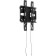 Holder LCDS-5045 Metalik 19 "-40" Max.45kg wall-mounted TV.