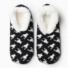Women's socks with fur inside 
