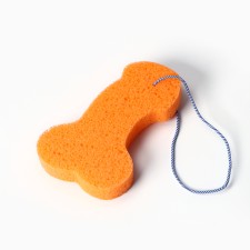 Body washcloth in the form of male dignity 18+, 28 × 17.5 × 4 cm