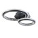 Causteen with PDU "Landi" 2xled 3000-6000k 144W black 58x40x13 cm Bayerlux