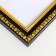 Photo frame plastic 21x30 cm 989 Black (25/750)