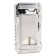 Gas lighter, piezo, silver