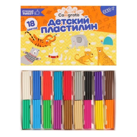 Plasticine 18 -ZV 360g Calligrata classic