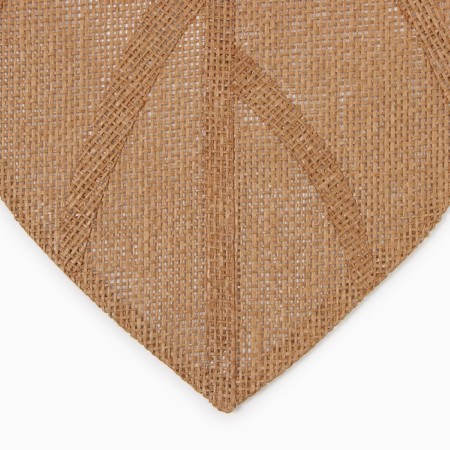 Serving shade "Leaflets", central coffee, 30*45 cm-3