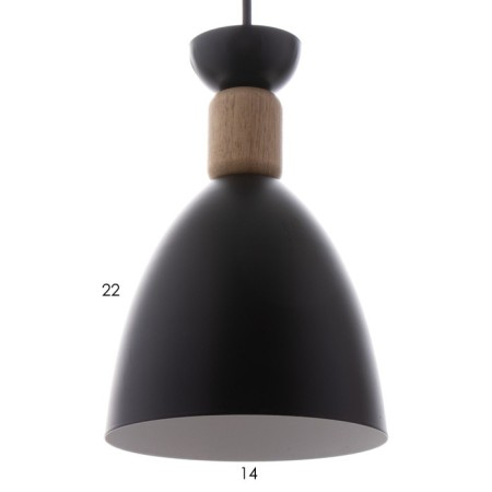 Lamp Bayerlux "Kandy" 1xe27 40W black 16x16x20-120 cm-6