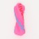Brying toy "Gantel Snake" for dogs, 14 cm, pink
