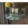 Journal table "Austin UV", 450 × 450 × 705 mm, color green marble