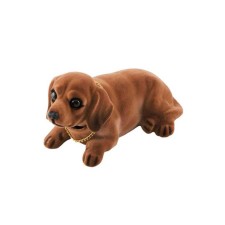 The dog is large in the car with Vanil Luhase Skyway, dachshund 17.5x8.5x9cm, S04201012