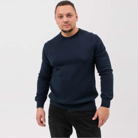 Male jumper, dark blue color, size 56 (4xl)
