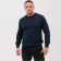 Male jumper, dark blue color, size 56 (4xl)