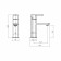 Fashun A51120-21 sink mixer, single-leaf, pour 111 mm, stainless steel, bronze
