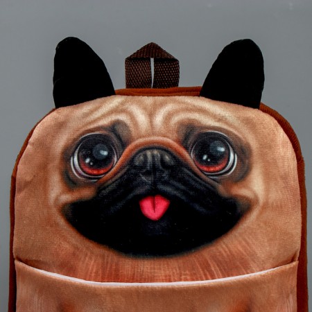 Baby backpack for a boy "Pops" with a bone-4