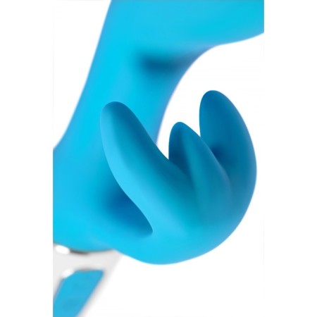 Unrealistic vibrator Satiffyer Embrace Me, silicone, blue color-7