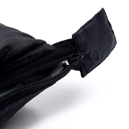 Tourist sleeping bag, black color-5