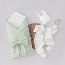 Kinderlitto “Knotka” discharge kit, 4 items, height 50-56 cm, olive color