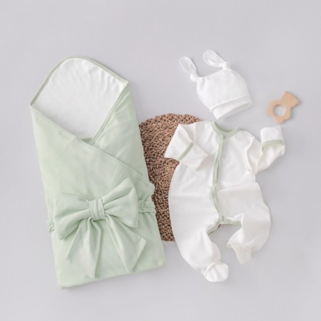 Kinderlitto “Knotka” discharge kit, 4 items, height 50-56 cm, olive color