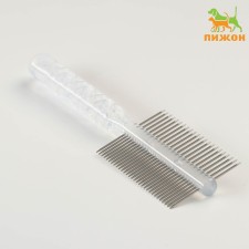 Combine comb “bubbles” of two -sided, transparent, 19.5 x 5.6 cm