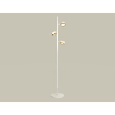 Lamp floor swing ambrella like, XB9812152, GX53 LED 12 watts, color white sand, yellow gold