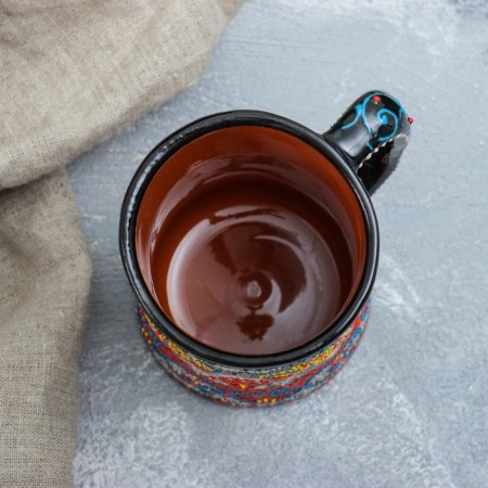 Rishtan ceramics mug "Samarkand", 500 ml, mix-5