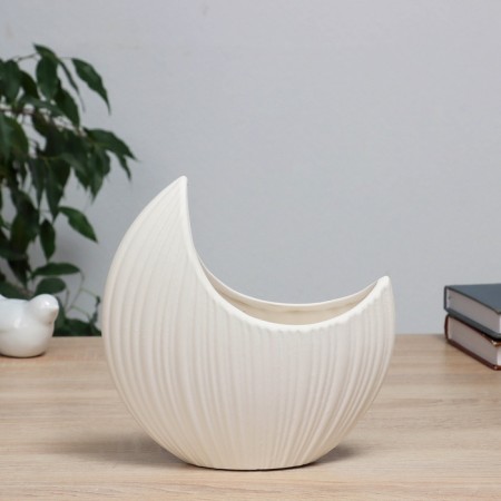 VAZA Ceramics Table "Crescent" 8x21x20 cm