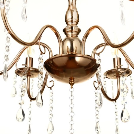 Chandelier 2461/6 E14 40W gold 62x62x32 cm Bayerlux-5