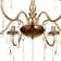Chandelier 2461/6 E14 40W gold 62x62x32 cm Bayerlux