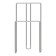 Paper towel holder, suspended, 23 cm