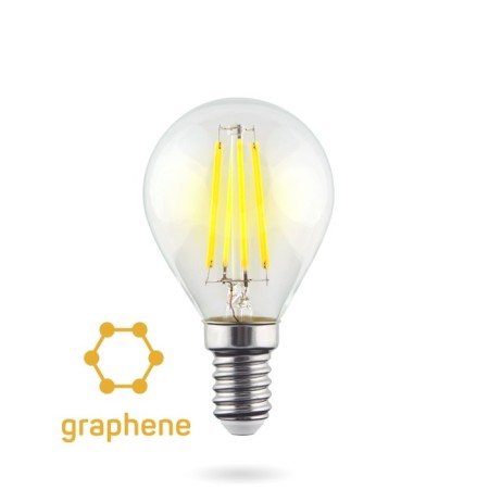 VOLTEGA 7137, 9W lamp, 4.5x4.5x7.8 cm, E14, 820LM, 4000K, transparent color-1
