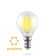 VOLTEGA 7137, 9W lamp, 4.5x4.5x7.8 cm, E14, 820LM, 4000K, transparent color
