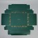 Gift Box "Magic New Year", balls, 32 x 24 x 9 cm, New Year