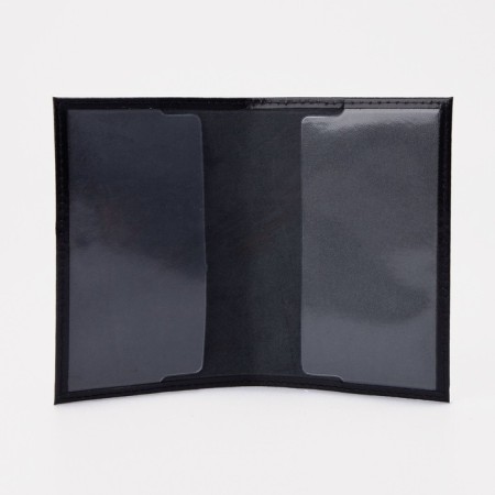 Cover for a military card, black color-2