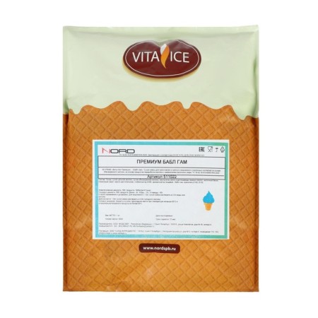 Dry mixture for soft ice cream "Vita Ice Premium" Babblems, 1 kg-3