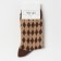 Women's socks insulated minku "rhombuses", rr 36-39 cm