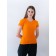 Female T -shirt, size 52, orange color