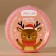 Bathtub bomb, 100 g, aroma of strawberry sealing, new year