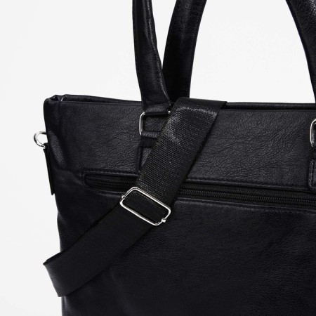 Male bag, black color-4