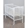 Children's molli bed, on wheels, white