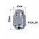 Nut of SkyWay cone, m12x1.50 closed 35mm, key 21mm, chrome, set 20 pcs