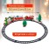 Railway "New Year train", light and music