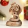 Figure "Snake with the Crown" bronze, 8x5cm
